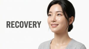 수술 후 관리 및 회복을 표현하는 이미지